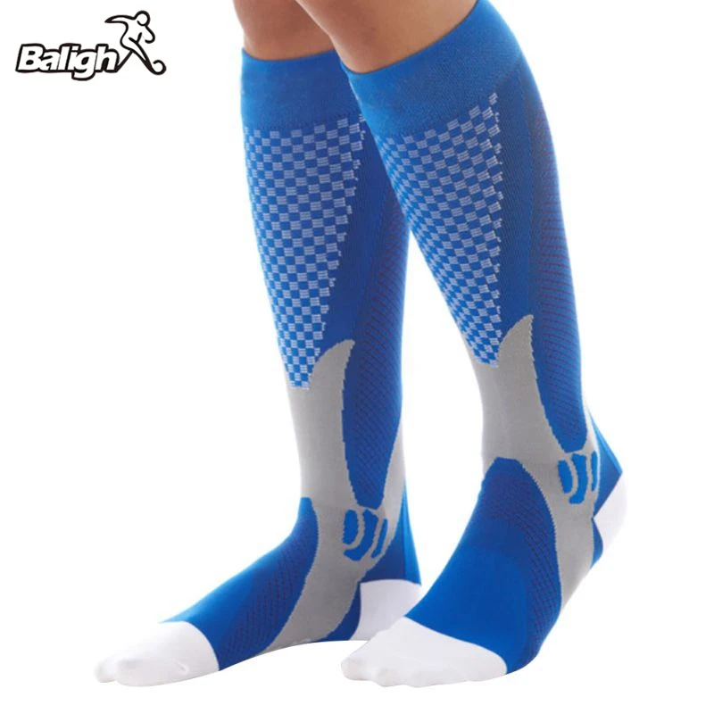 

Balight Unisex Leg Support Stretch Magic Compression Socks Performance Sports Running Socks
