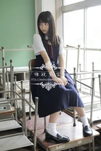 Jk uniforme escolar de verano japonés harajuku lindo marinero cosplay lolita dulce mujeres niñas camisa + dress + tie