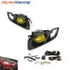 Lampe antibrouillard jaune/clair halogène fit 99-00 pour HONDA CIVIC 2/3/4 dr EK EM JDM Kit EX DX LX SI SiR HB HX YC100479 ► Photo 1/6