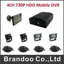 AHD Mobile Dvr Video Recorder 4CH HDD digital video recorder