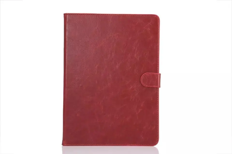 Роскошный высококачественный кожаный чехол для samsung Tab S2 9,", умный чехол для samsung Galaxy Tab S2 T810 T815 T813 T819, чехол-подставка - Цвет: Wine red
