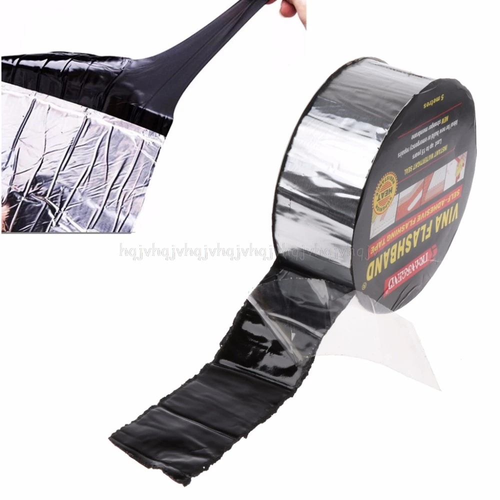 Aluminum Foil Butyl Rubber Tape Adhesive Sealing Best for RV Roof