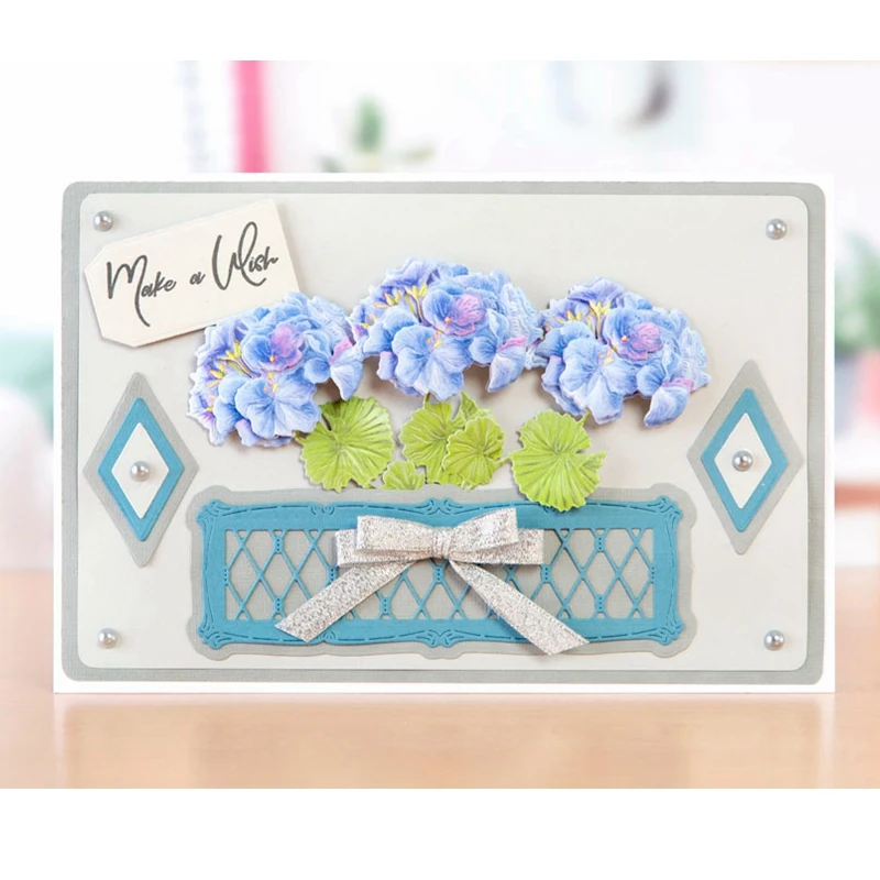 

Magnolia Flower Metal Cutting Dies DIY Card Album Making Crafts Scrapbooking Template Embossing Stencil New Dies 2019