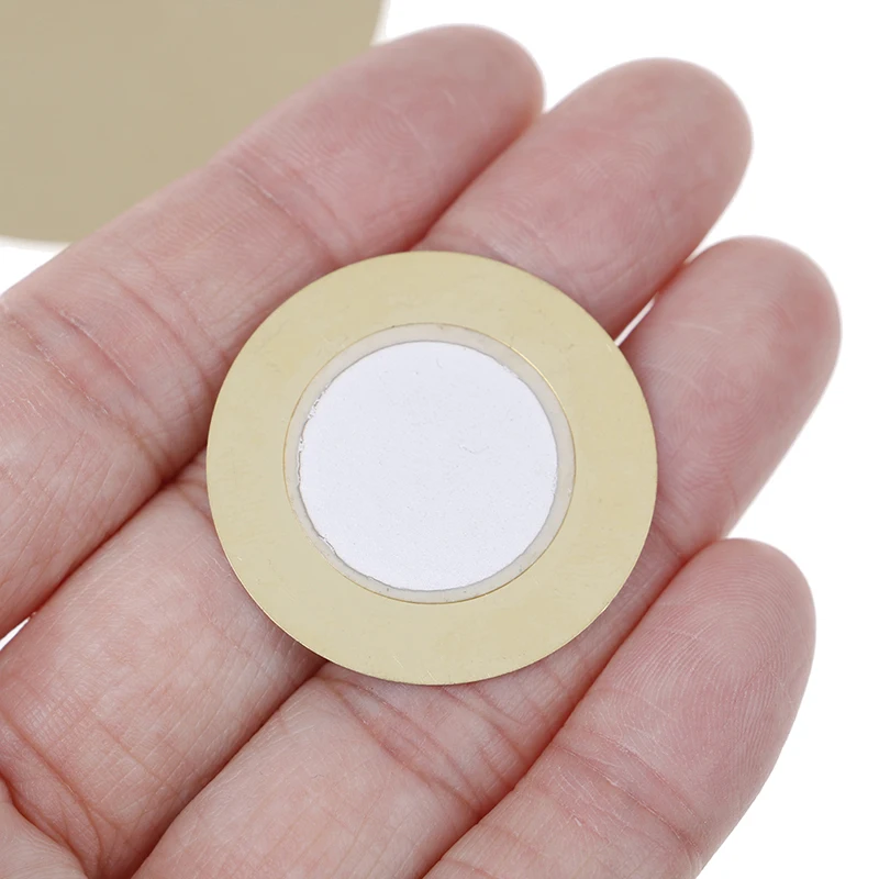 5PCS 50mm Copper Piezo Elements Sounder Sensor Trigger Drum Disc new