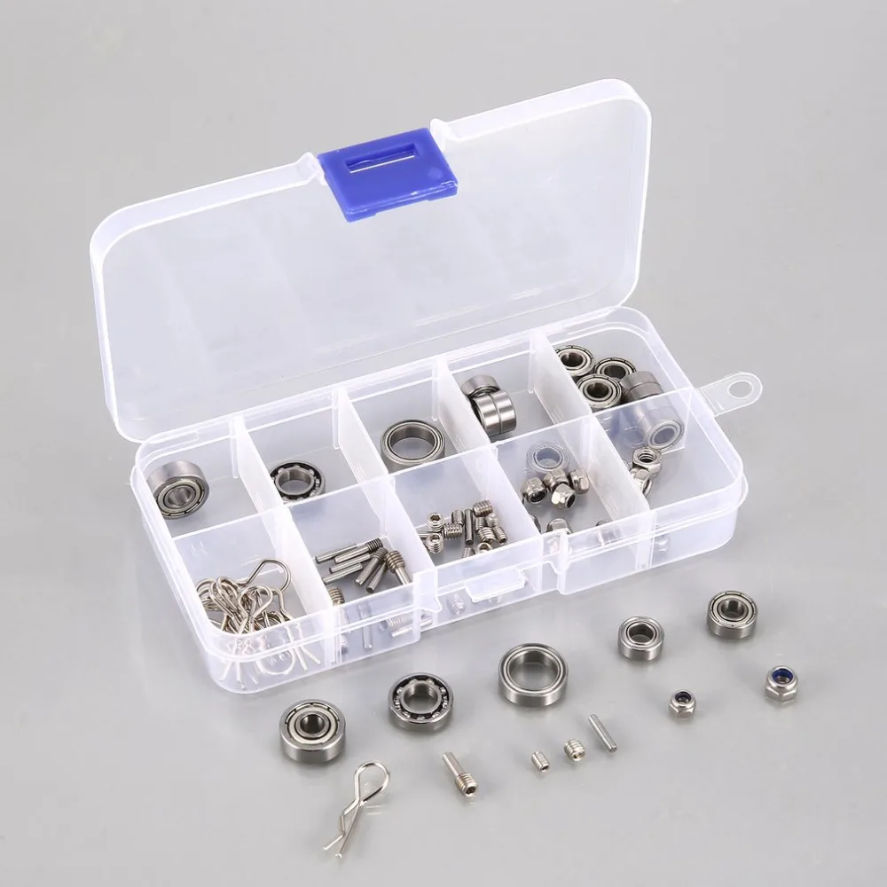 

Adjustable Clamps Ball Bearing Accessories Set for Rc Hobby Model Car 1/10 Axial Scx10 90046 RC Crawler Car Full Cars