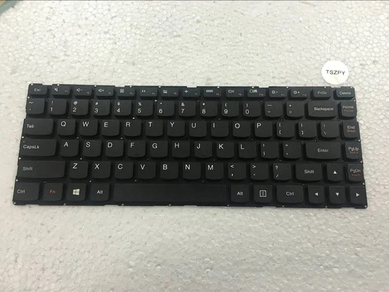 Новая клавиатура для ноутбука Lenovo Ideapad 100S-14IBR 300S-14ISK 500S-14ISK США без рамки и
