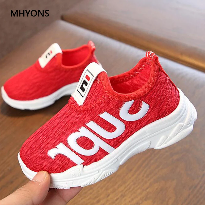 

MHYONS New Spring Autumn Kids Shoes 2018 Fashion Mesh Casual Children Sneakers For Boy Girl Toddler Baby Breathable Sport Shoes
