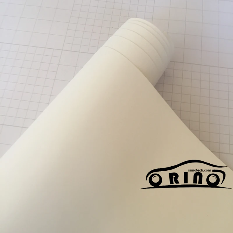 White Matte Vinyl Car Wrap-1