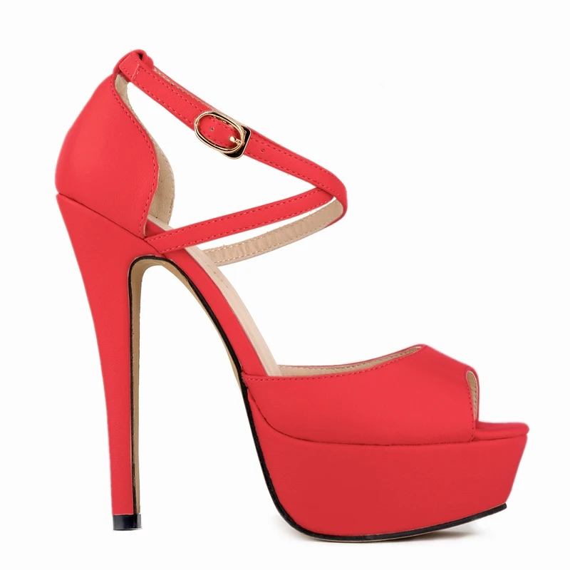 

Sexy Transparent Heel Women Sandals Peep Toe Pumps High Heels Shoes Woman Sandalias Mujer Femme Summer Style SMYNLK-AA0003
