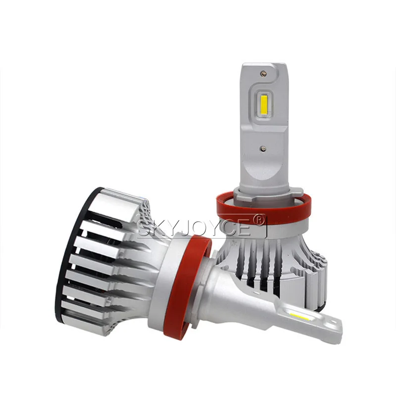 1 Set Car LED Headlight Kit F2 H4 H7 H1 H11 HB3 9005 HB4 9006 LED Bulb 72W 12000LM CSP Chips Turbo Fan 6500K Auto Headlamp Bulbs (2)