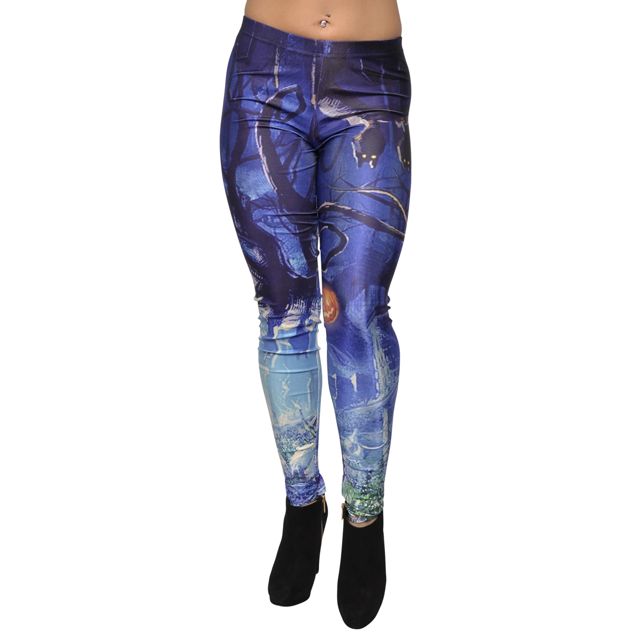 Women's Nightmare Before Christmas Leggings 3XL (1)