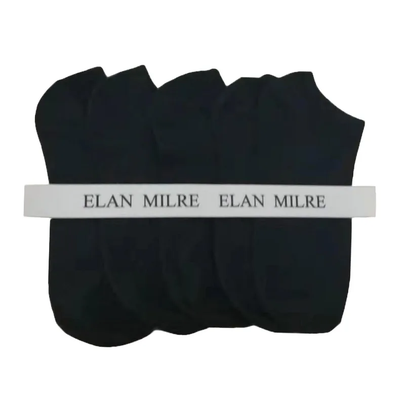 Женские короткие носки Elan Milre однотонные с низкой талией весна-лето 2020 | Мужская