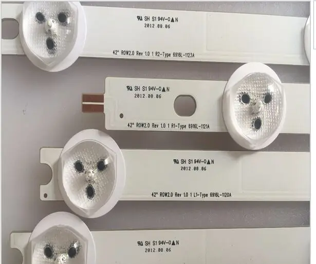 

12 pieces/lot 42"ROW2.0 6916L-1123A 6916L-1120A 6916L-1121A 6916L-1122A for LC420DUN-SFU3,used parts