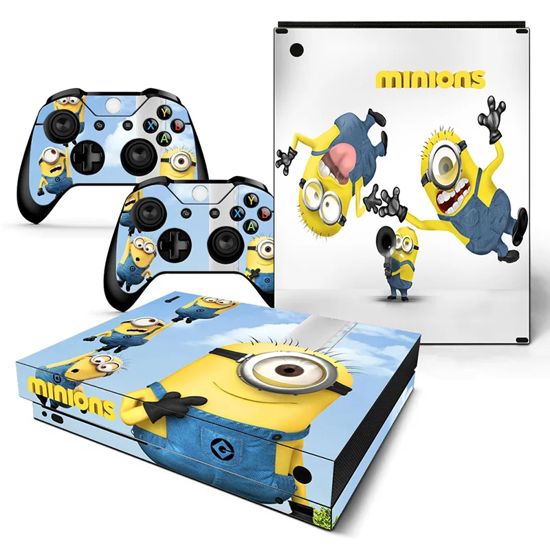 Minions Xbox One X Skin Sticker Wrap ConsoleSkins.co