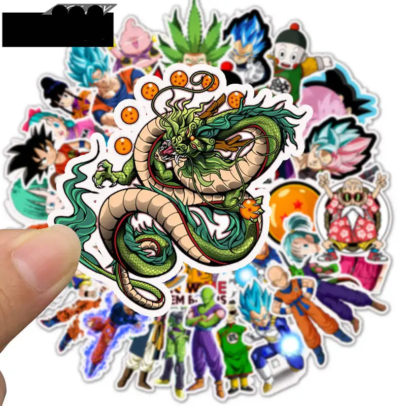 50 шт. аниме наклейки Dragonball Скрапбукинг стикер Супер Saiyan альбом для стикеров на