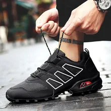 Outdoors Men Fall Walking Shoes Speed Lightweight Trainers Breathable Cross Sports Running Athletics Sneakers Large Szie39-46