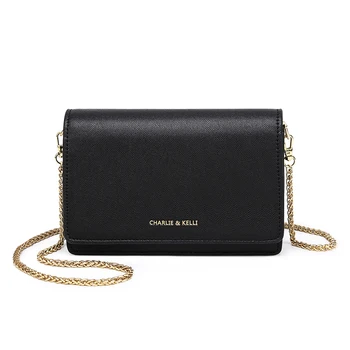 

Designer Cover Women Leather Shoulder Bags Elegant Chain Ladies Messenger Bags With Brand Logo Internet Celebrity Bag 2019 New