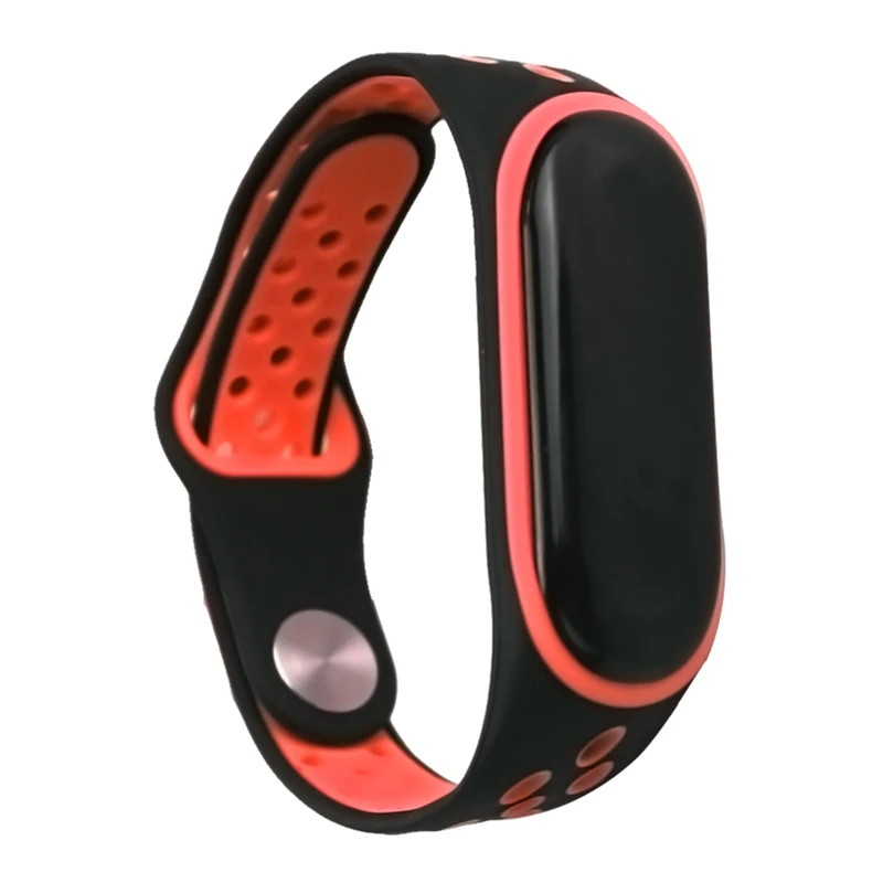 Foonbe силиконовый сменный спортивный мягкий ремешок для mi band 3/4 браслет для Xiaomi mi Band 3 4 ремешок