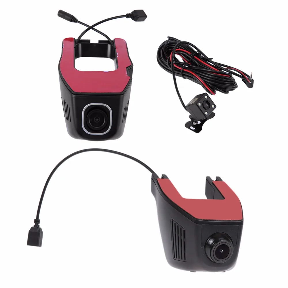  1080P High Definition WiFi Car DVR Video Camera Recorder Dash Cam 170 Degree G-sensor Motion Detection