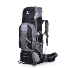 Large 80L Outdoor Backpack Travel Climbing Backpack Hiking Sport Bag Camping Backpack Big Capacity Mountain Rucksack