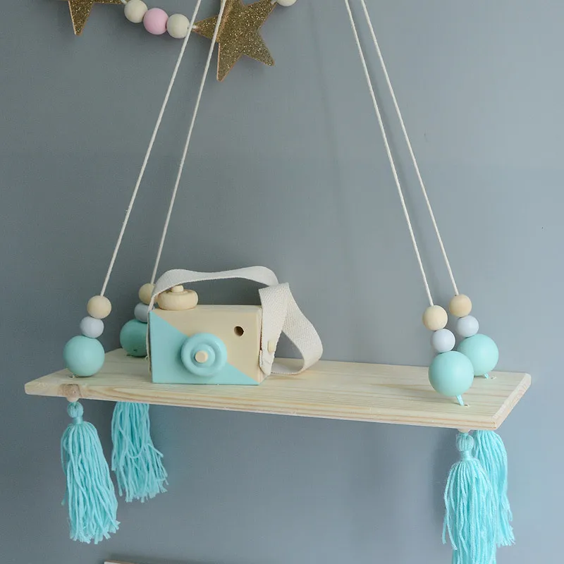 

Wood Wall Hanging Stack Wooden Beads & Plate Nordic Style Home Decor Living Room Bathroom Bedroom Wall Hanging Decoration Craft