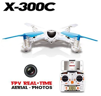 

F16107/8 MJX X300C FPV RC Drone 2.4G Headless Mode RC UAV Quadcopter with Built-in HD Camera Support Real-time Video
