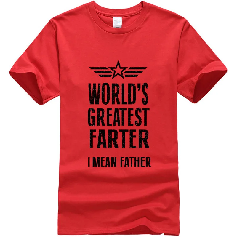 Новые летние мужские футболки Лучший в мире веселый день отцов футболка подарок для папы юмором летняя футболка Топы - Цвет: 3