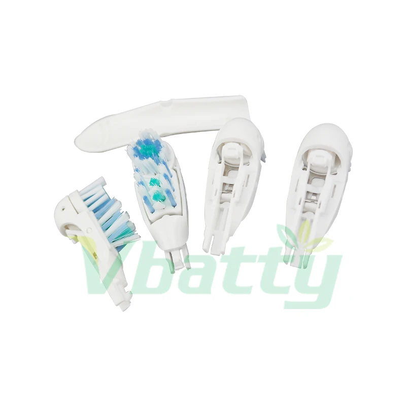 1Set/4pc 4734 Model Battery Toothbrush Head Soft Bristles Replacement for Oral B 4732/3733 Dual Clean Complete Brush Heads 1Set/4pc 4734 Model Battery Toothbrush Head Soft Bristles Replacement for Oral B 4732/3733 Dual Clean Complete Brush Heads