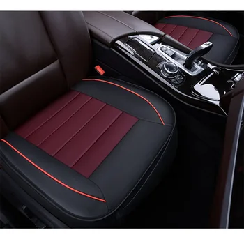 

2018 3D Universal Car Seat Cover Breathable PU Leather Pad Mat for Auto Chair Cushion cheap