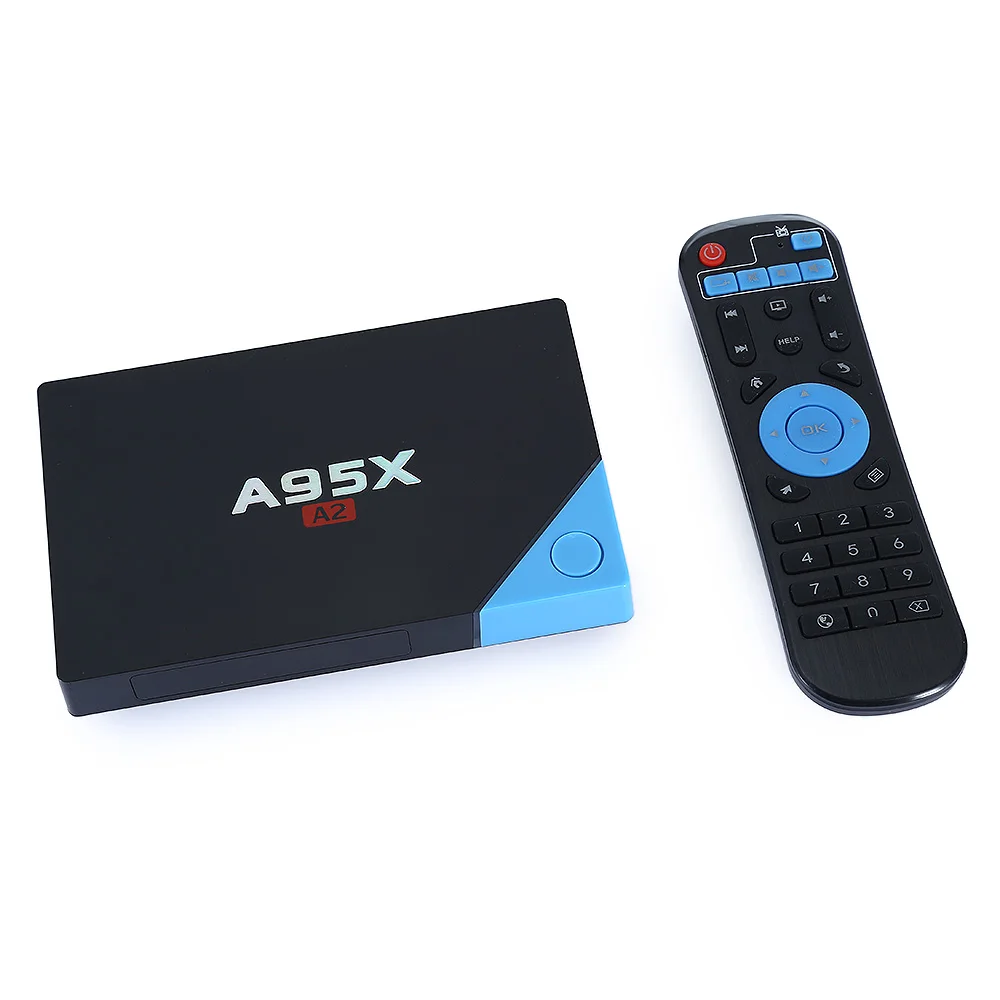 

A95X A2 Amlogic S912 Octa Core ARM Mali-820MP3 HDMI2.0 Bluetooth4.0 TV BOX Android 6.0 RAM2G ROM16G Set Top Box