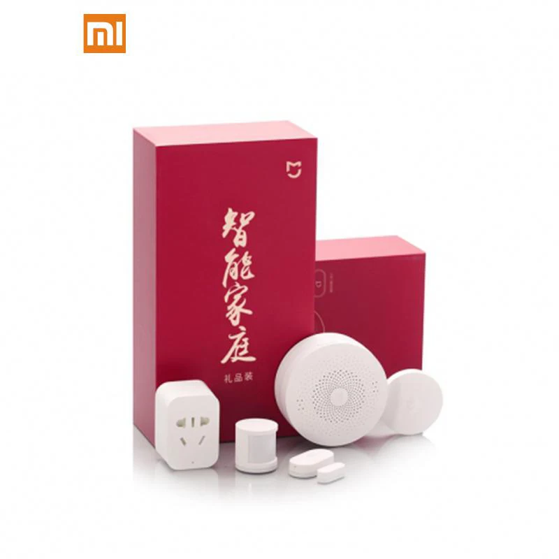 Xiaomi Mijia Smart Home Kit Gateway Window Door Sensors Body Sensor Wireless Switch Mi 5 in 1 Security | Электроника