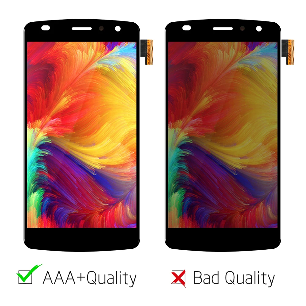 AMOLED ЖК экран для Motorola Moto Z2 Play XT1710 01/07/08/10 дисплей сенсорный дигитайзер 5 дюймов