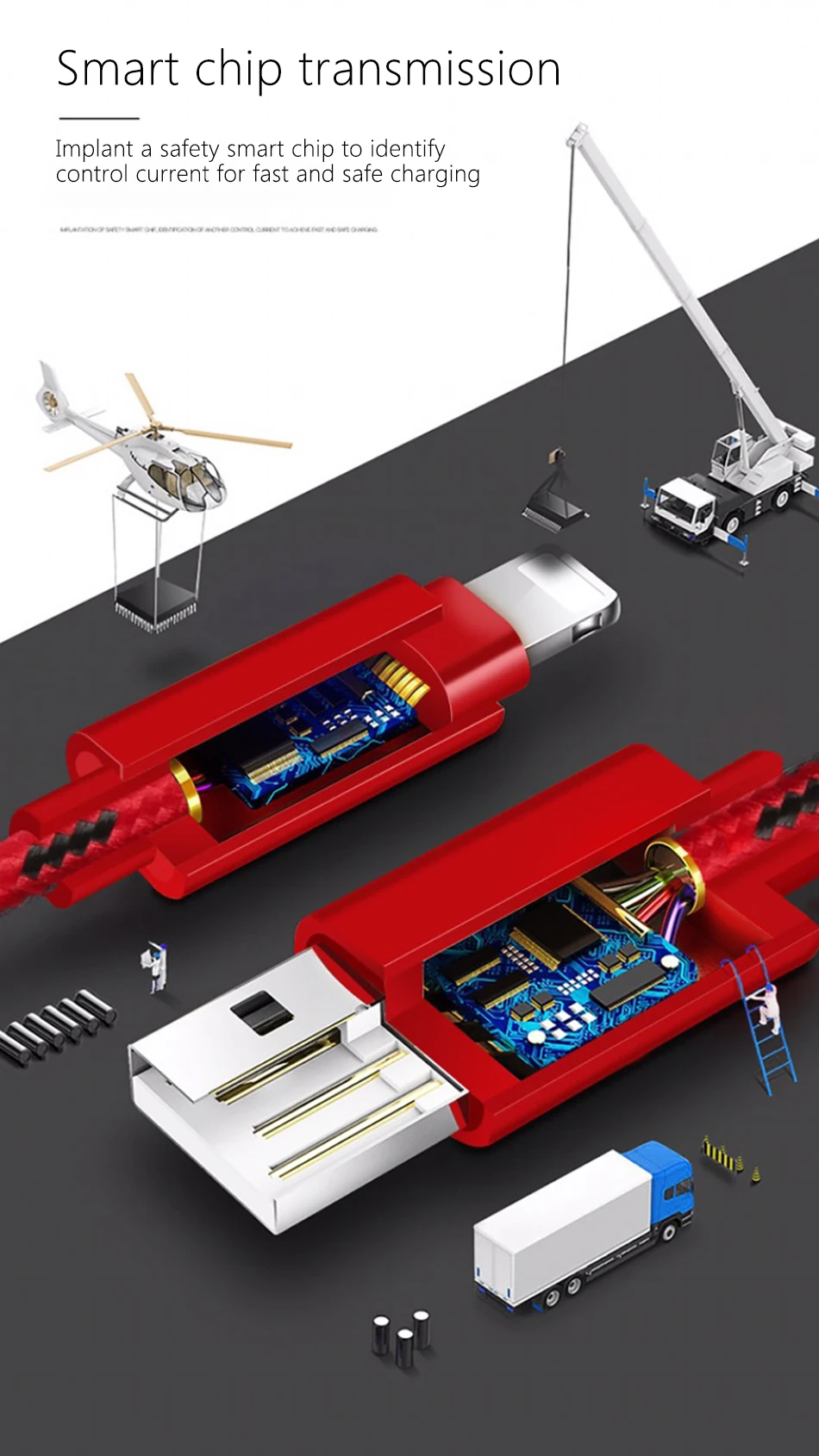 !ACCEZZ 2A Fast Charging Cord For Apple Mobile Charger USB Cables For iPhone X Xs Max XR 8 7 6 5 6S Plus 8 Pin Charge Data Cable (7)