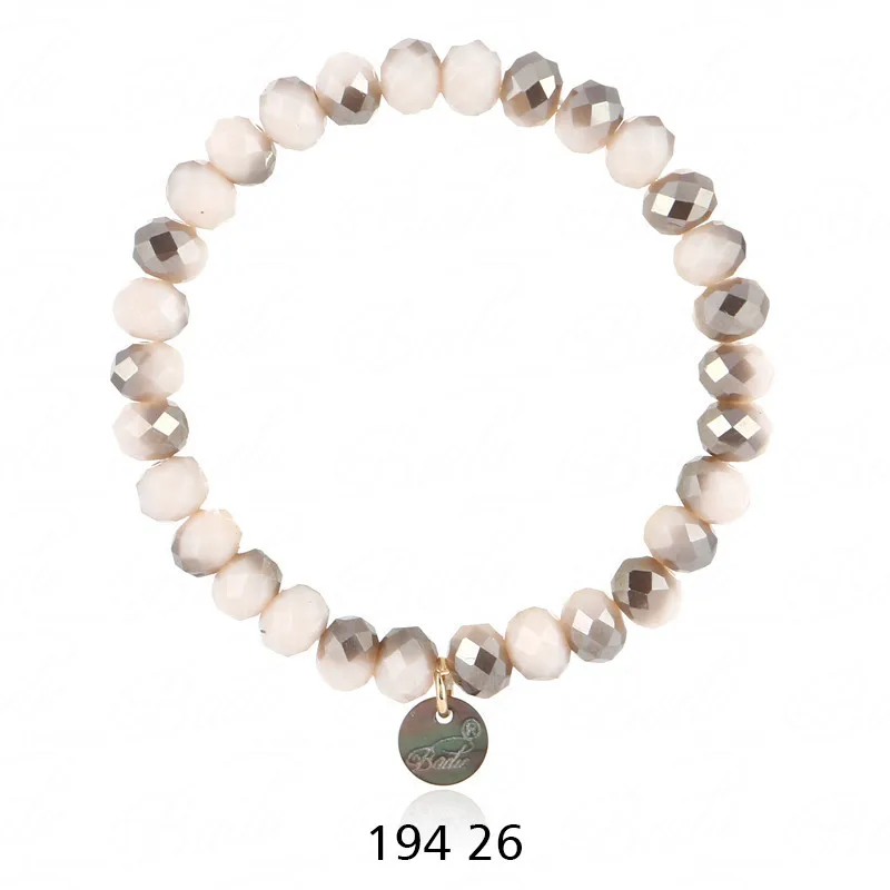 Badu женский браслет с хрустальными бусинами 19 цветов граненые кристаллы Бохо модные браслеты 6 см бисерные ювелирные изделия подарок оптом дешево