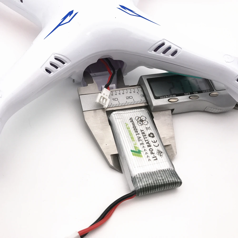 Limskey 1400 мАч 3 7 в литий полимерный аккумулятор для SYMA X5SC X5SW с зарядным устройством RC