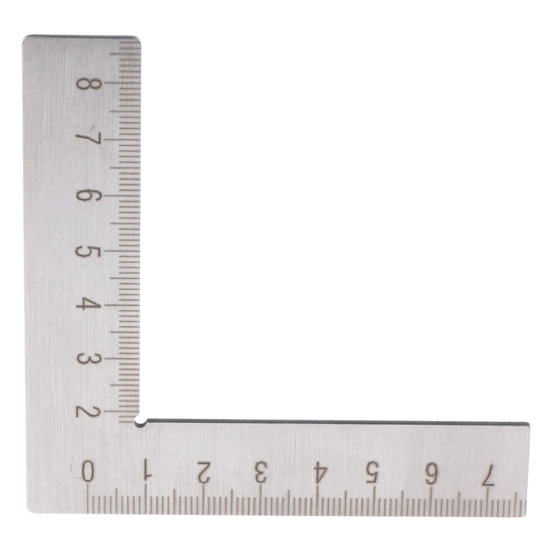

Woodworking Ruler Square Layout Miter Triangle Rafter 45C 90 degree Metric Gauge #0616