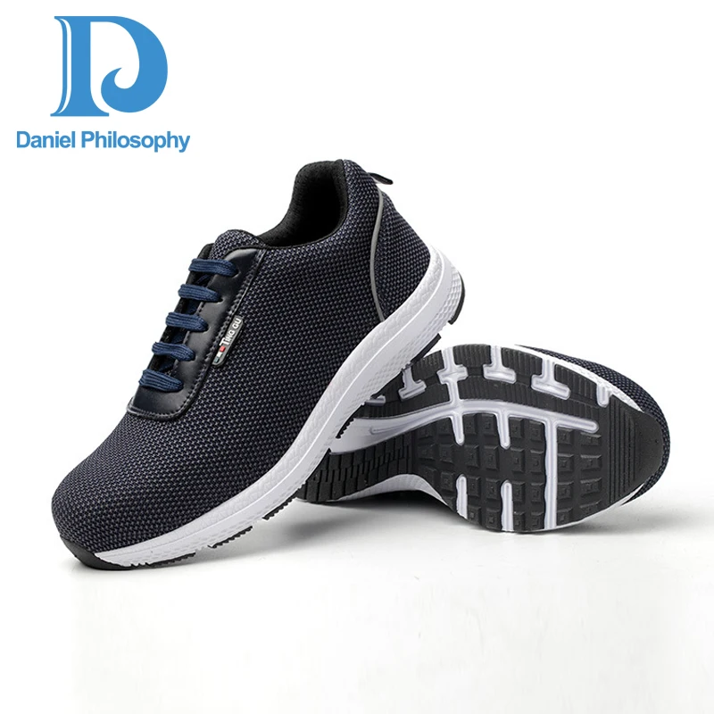 Homens Segurança Anti Ocasional blue Trabalho Estática Leve Sneaker Reflexivo Black Lightweight Sapatos Do De Construção Lightweight Aço Respirável Biqueira rxFIqr