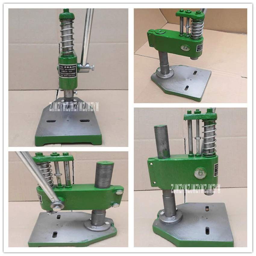 0,3 тонн ручной пробивной пресс es ручной Пробивной станок ручной пресс, Рабочий стол 165*215 мм, рабочая поездка 35 мм, колонка 260 мм