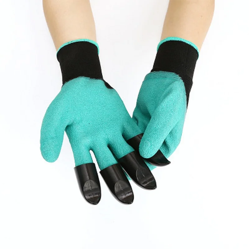 ABS Garden Genie Gloves With Fingertips 4 Claws Quick Easy To Dig And Plant Safe For Rose Pruning Gloves Mittens Digging Glove (3)
