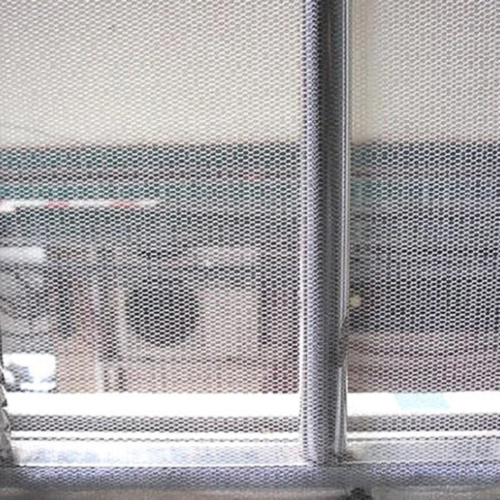 2шт оконный экран самоклеющиеся анти-противомоскитные сетки сетка W/самоклеющиеся DIY анти комары мухи ошибка