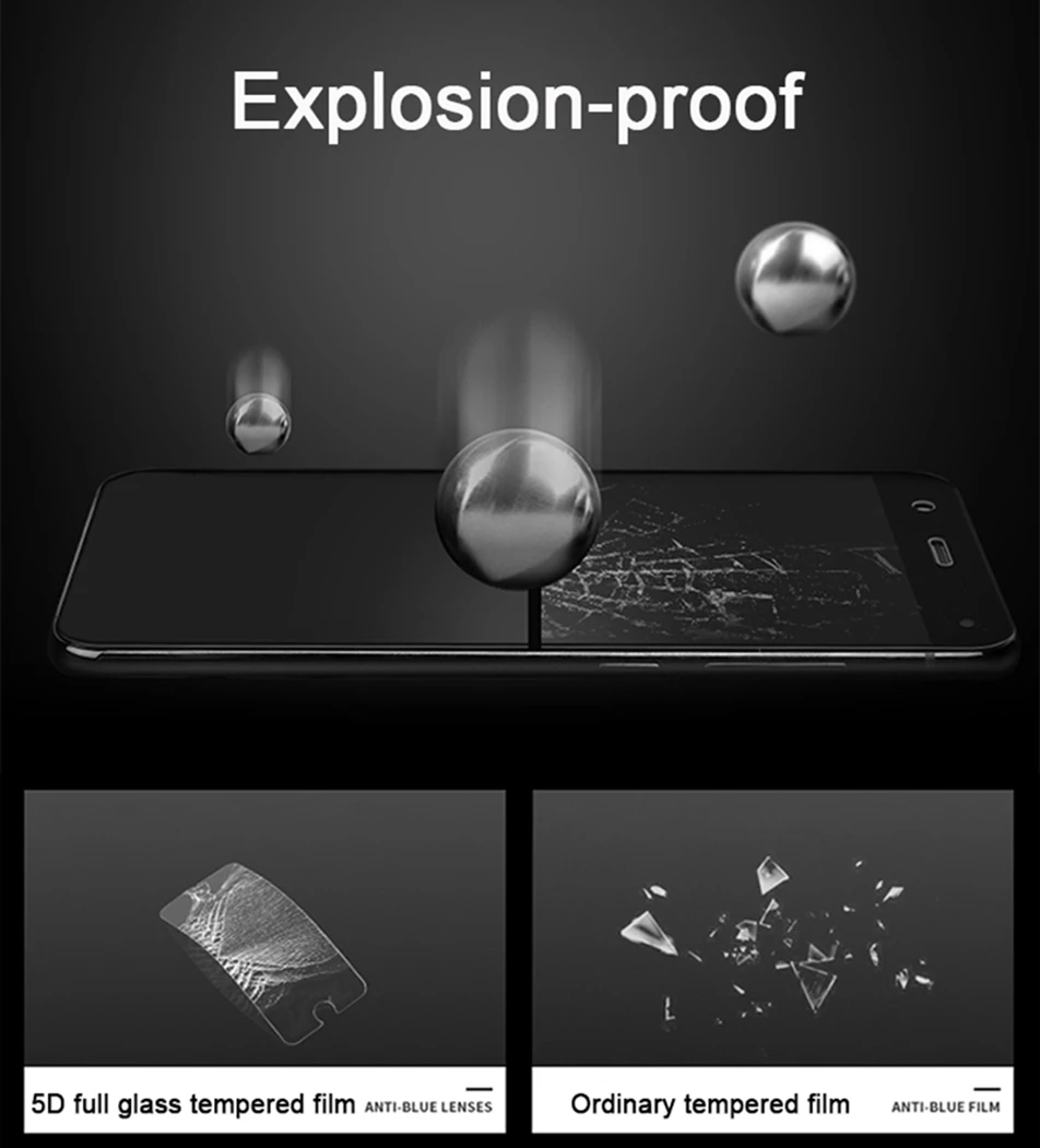 Tempered Glass for VIVO Nex Protective Glass Full Cover Screen Protector for VIVO X20 Plus X21 X23 V11 V9 Glass Curved Edge Film (5)