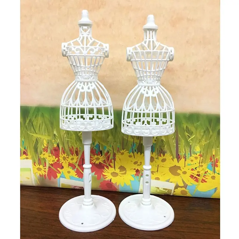 

1PC Display Gown Dress Clothes Rack Doll Mannequin Hollow Model Holder Stand Women Dolls High Quality