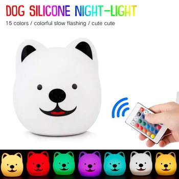 

FENGLAIYI Desk Night Lights Baby Room Dog Cartoon Led Night Light Kids Bed Lamp Sleeping Night Lamp Table Lamp Indoor Lighting