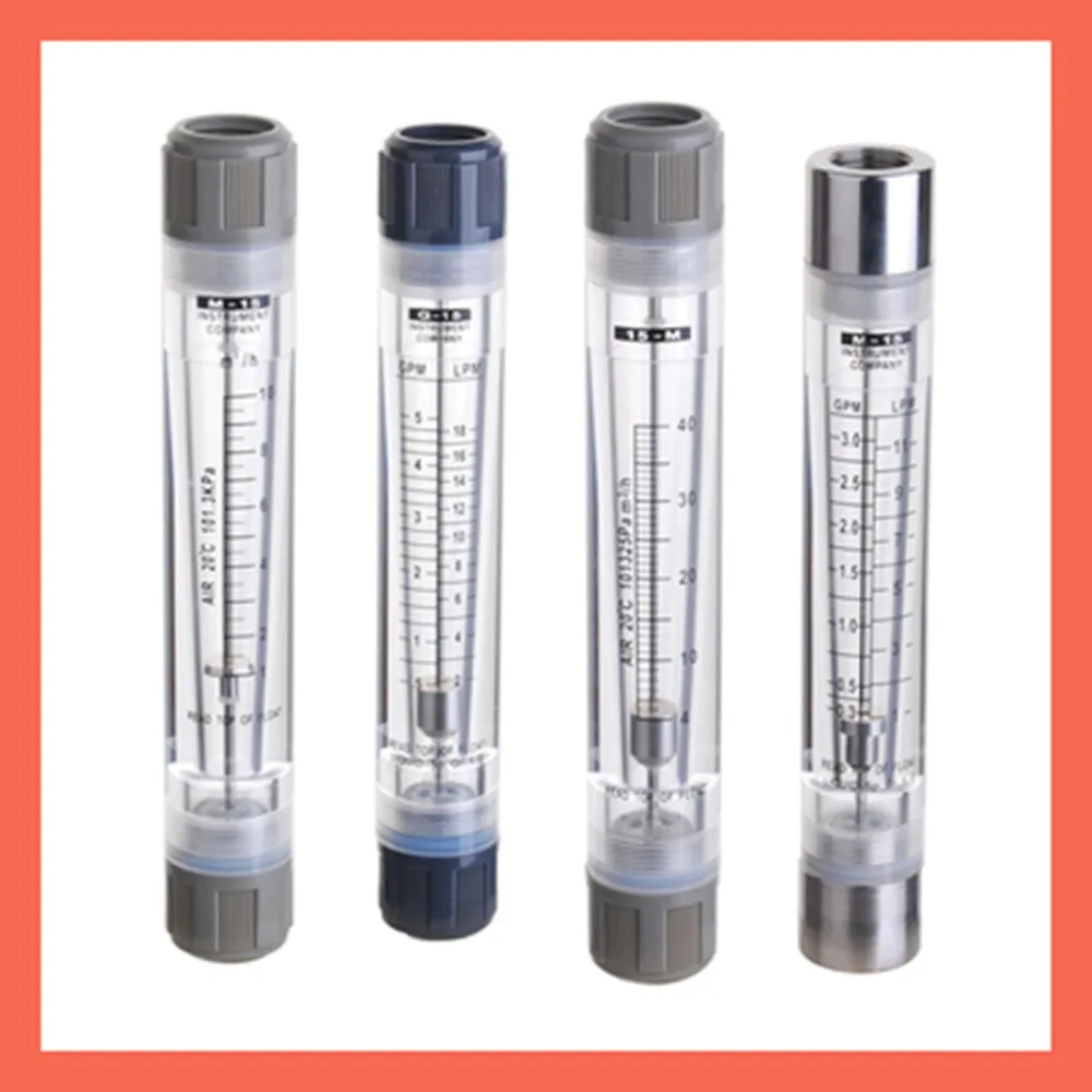 LZM 15G series tube type flow meter (1/2") universally oxygen water