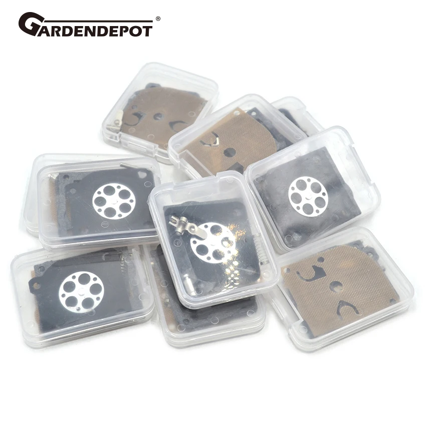 10 компл./лот RB-105 карбюратор Diaphgram Ремонтный комплект для ZAMA C1Q-S углеводов STIHL MS210 MS230 MS250