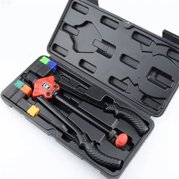 

Riveter Gun Auto rivet tool 12" Blind Rivet Nut Gun Heavy Hand INSER NUT Tool Manual Mandrels With A Luxury Box M3-M12