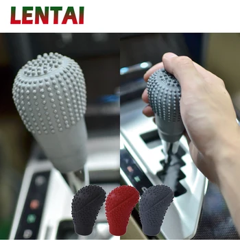 

EALEN 1PC Car Silicone Gear Shift Head Cover For Lada Toyota Corolla chr Avensis RAV4 Auris Honda Civic Accord CRV Accessories