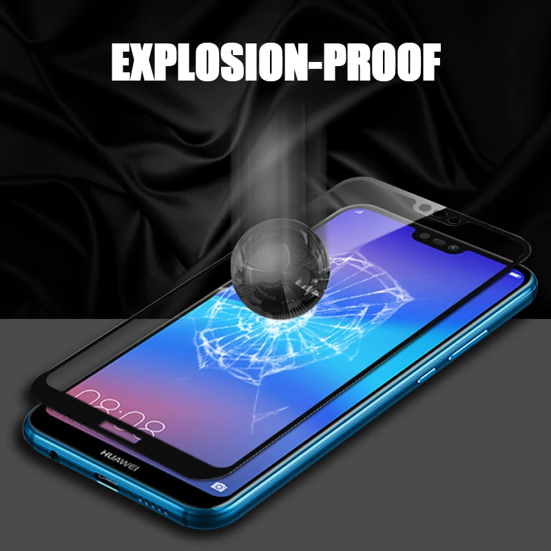 TOMKAS Screen Protector For Huawei P20 Lite Glass Scratch Proof For Huawei P Smart P20 P20 Pro Nova 3E Protective Film Glass