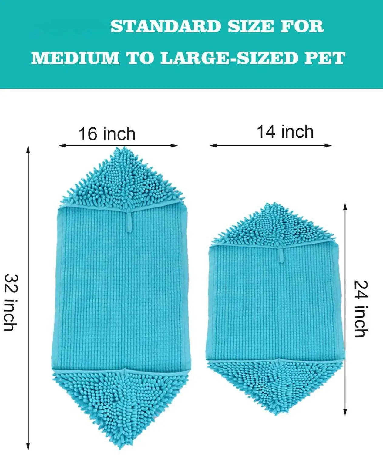 Супер абсорбирующее одеяло; Банное полотенце быстросохнущее очень большое волокно синель товары для домашних животных PB045