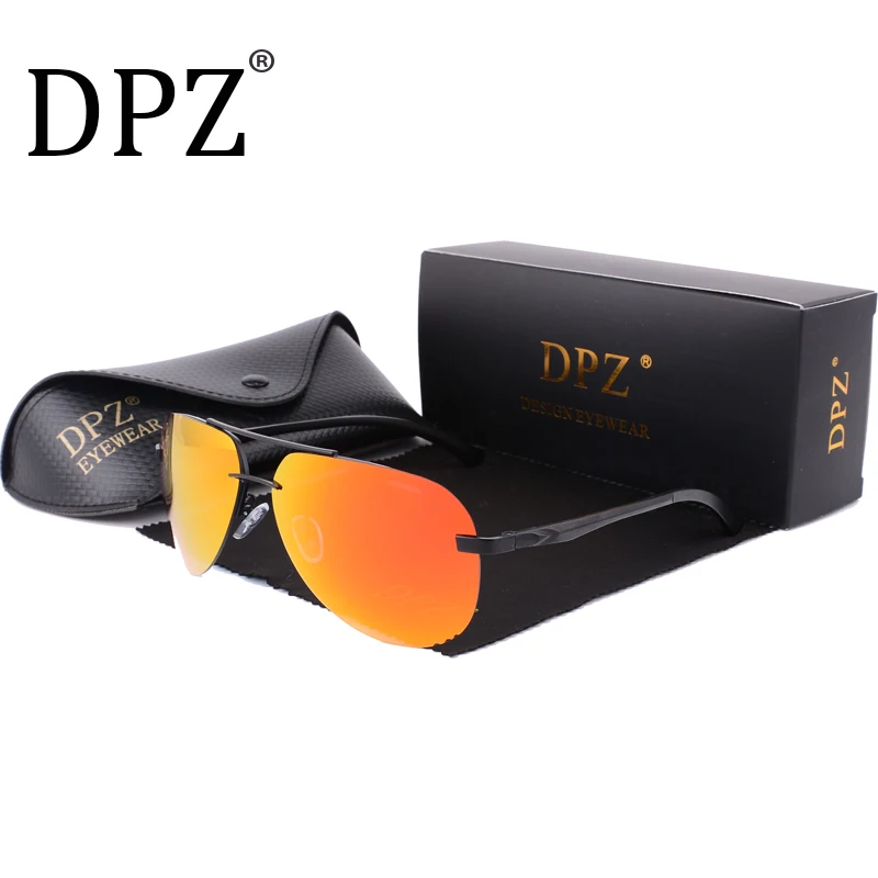 

2019 Aluminum Magnesium Polarized rimless Sunglasses rays Sun glasses for Men/Women UV400 Luxury original packaging G15